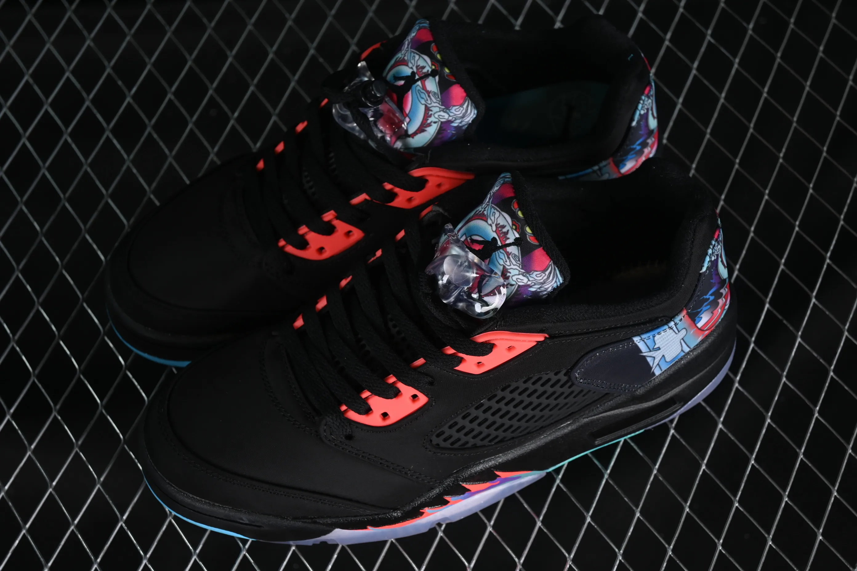 All categories Air Jordan Jordan series basketball shoes Air Jordan 5 Z version Air Jordan 5 Low "Chinese New Year" AJ5 Jordan 5 Chinese New Year theme low-top basketball shoes 840475-060